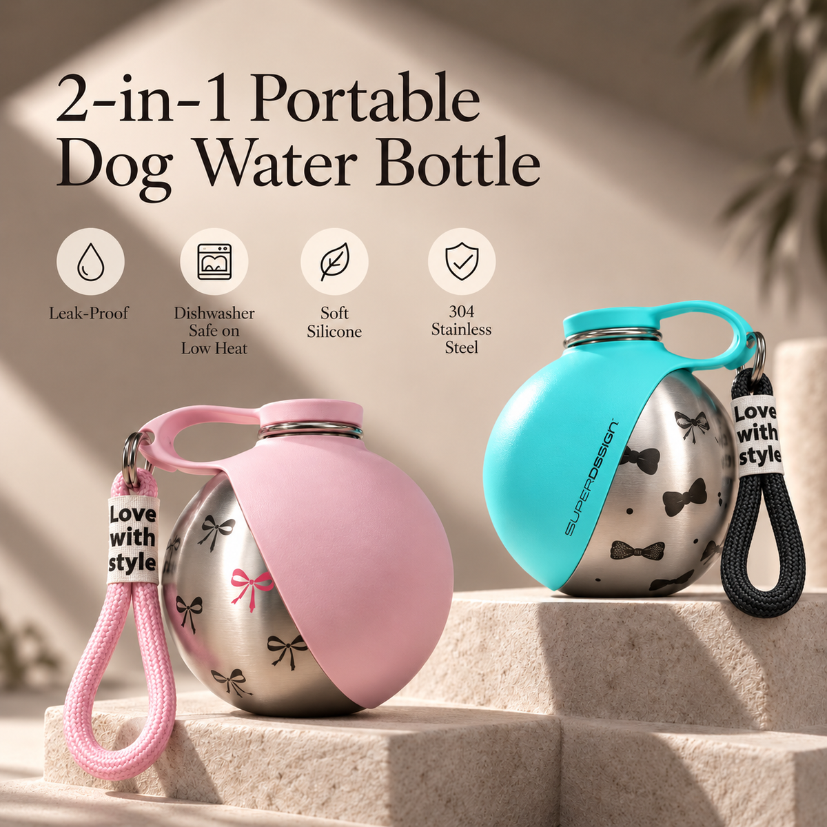 Portable Dog Water Bottle